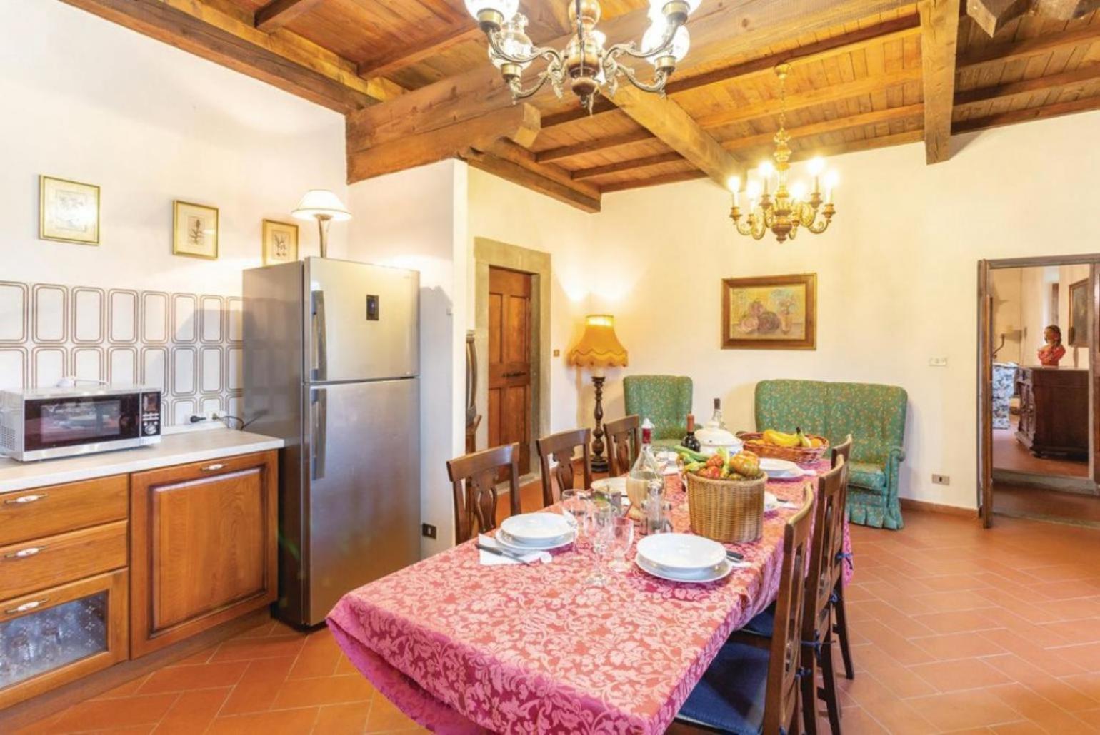 Villa Il Castello Ortignano Raggiolo Luaran gambar