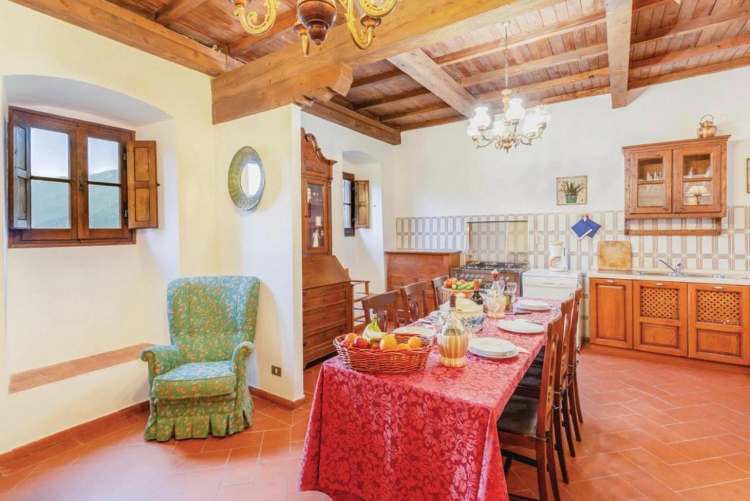 Villa Il Castello Ortignano Raggiolo Luaran gambar