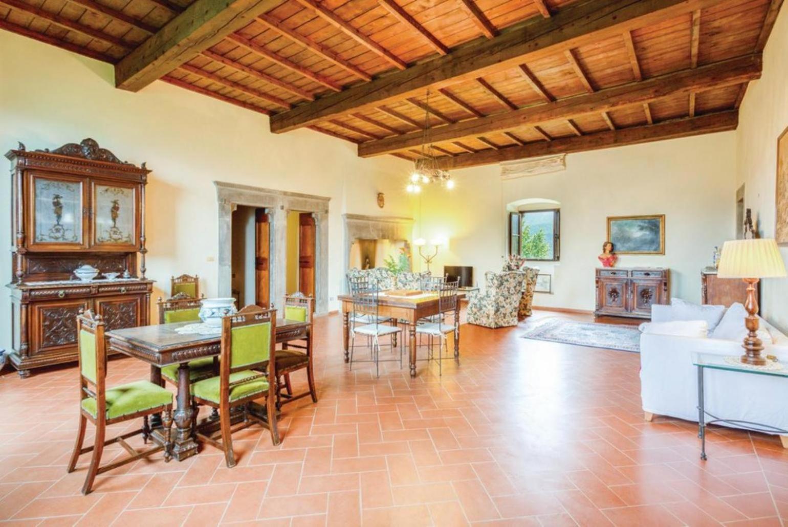 Villa Il Castello Ortignano Raggiolo Luaran gambar